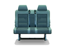 Двухместный передвижной раскладной диван «Ривьера»